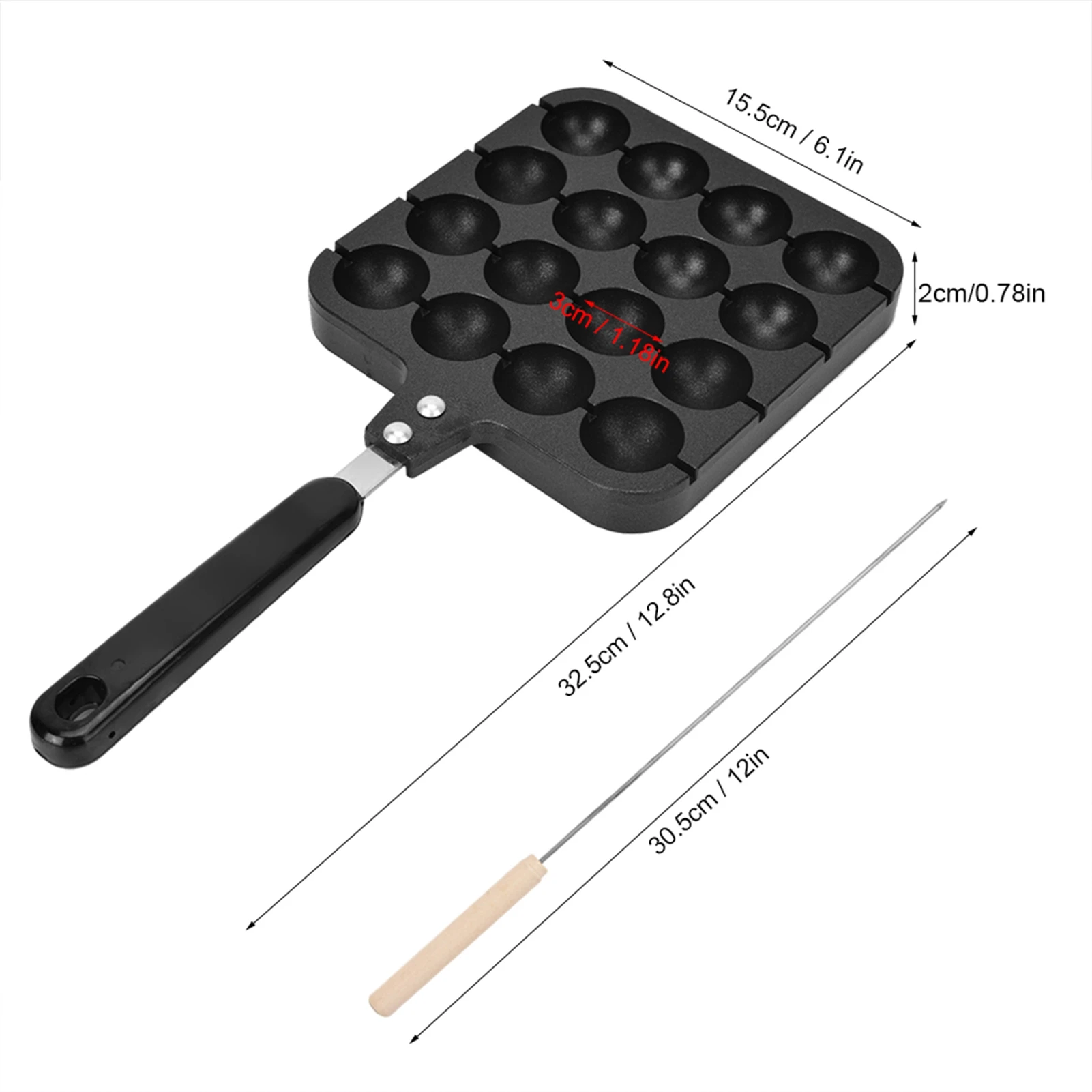 Nierazieralna patelnia do gril – Takoyaki Grill Plate recenzja i cena